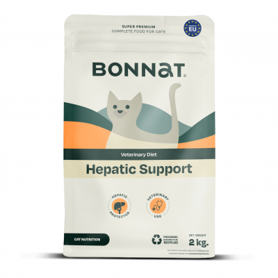 Comida Para Gato Bonnat Hepatic Support x2kg